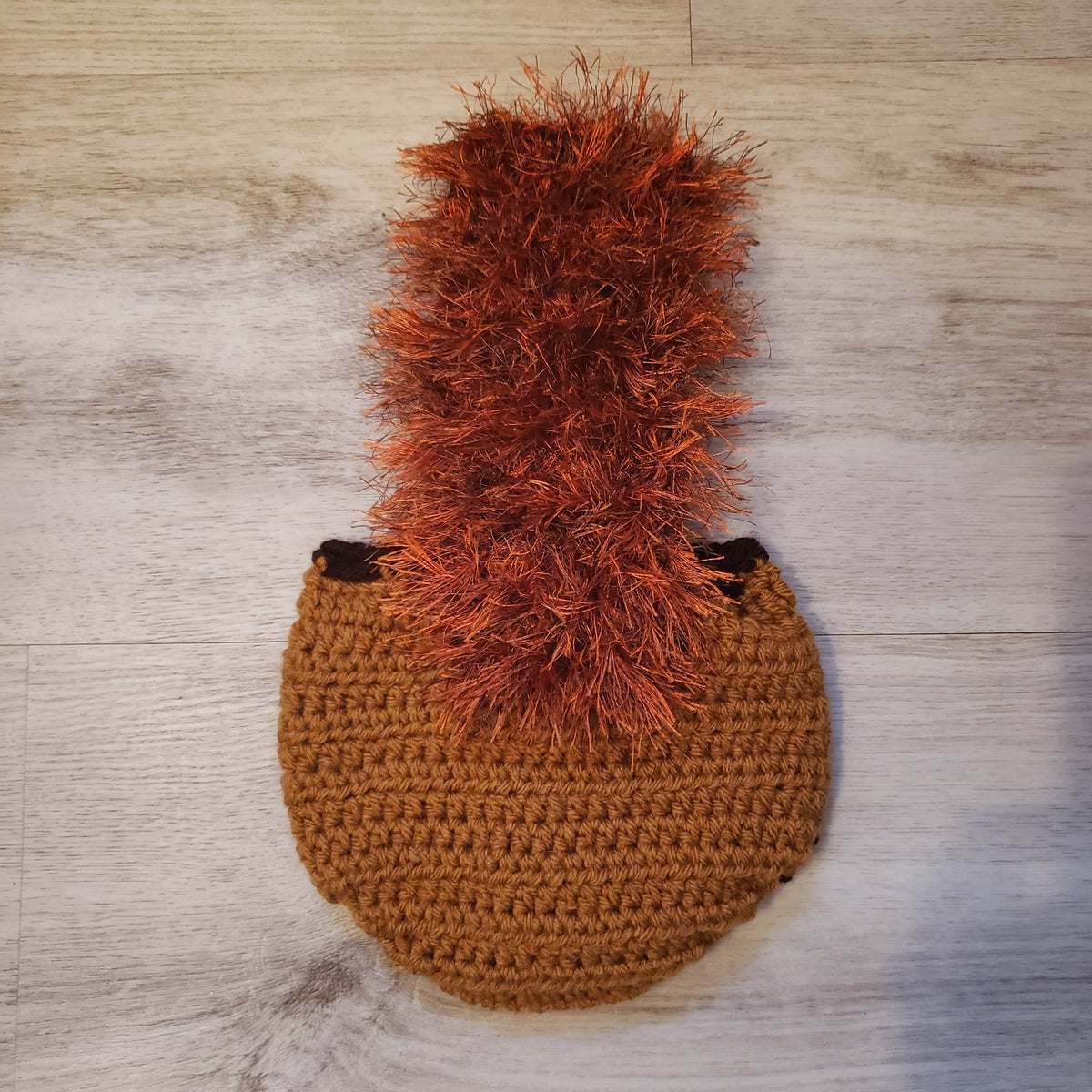 Squirrel hat and diaper cover set for Halloween for baby SALE  0-6mth to 18mth same price