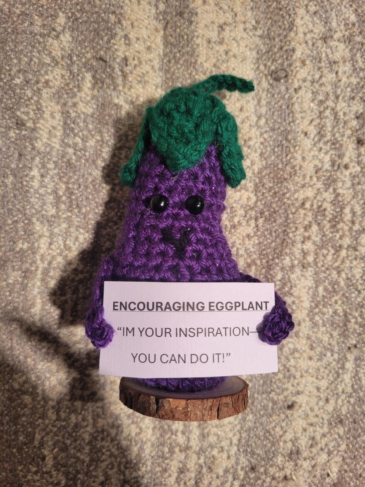 Amigurumi positive fruits and vegetables - crocheted--choose ONE